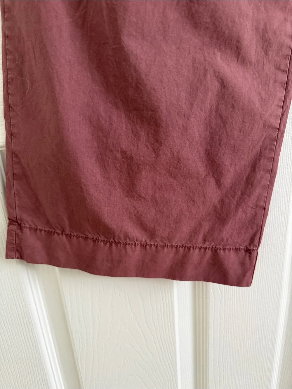 Calvin Klein Jeans 100% Cotton Rosey Pink Pleated Wide Leg Pants - size 8